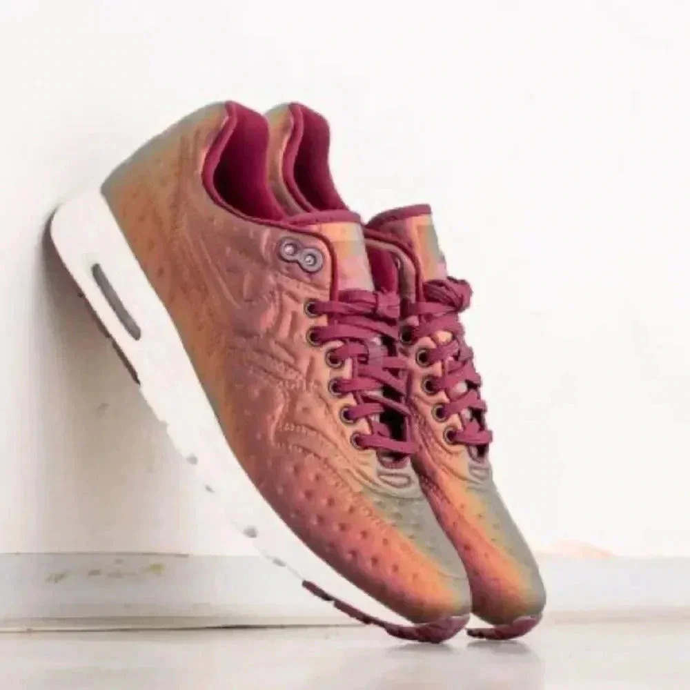 Nike Air Max 1 Ultra Premium Jacquard Metallic Mahogany